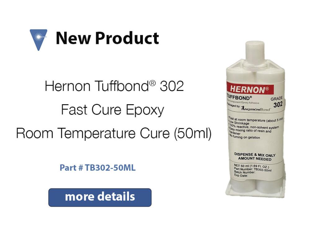 Hernon Tuffbond® 302 Fast Cure Epoxy, Room Temperature Cure (50ml)