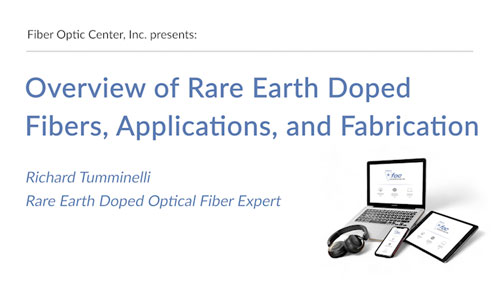 Rare Earth Doped Fibers webinar Img