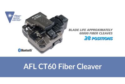 Video thumbnail of AFL CT60 Fiber Cleaver