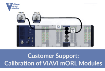 Customer Support Video: Calibration of VIAVI mORL Modules