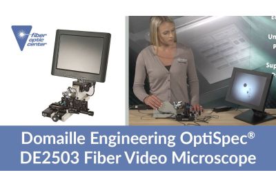 Video: Domaille OptiSpec DE2503 Fiber Optic Microscope