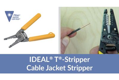 Video: IDEAL T-Stripper Wire Stripper and Fiber Optic Cable Stripper
