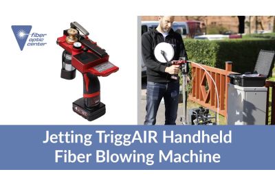 Video: Jetting TriggAIR Fiber Blowing Machine