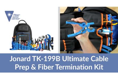 Video thumbnail of Product included in Jonard TK-199B Cable Prep Kit