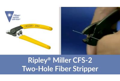 Video: Ripley Miller CFS-2 Two-Hole Fiber Optic Cable Stripper