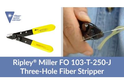 Video: Ripley Miller FO 103-T-250-J Three-Hole Fiber Stripper