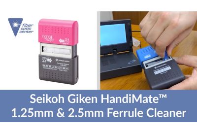 Video: Seikoh Giken HandiMate™ 1.25mm and 2.5mm Ferrule Cleaner
