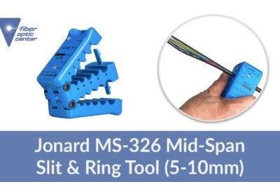 Video: Jonard Tools MS-326 Mid-Span Slit & Ring Tool (5-10mm)