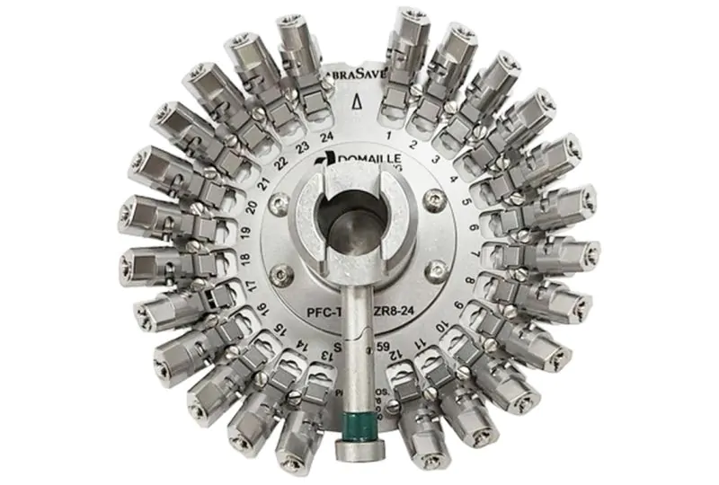 ★Refinish and Multilayer RelicStrato★ Domaille AbraSave 24-Port TMT/APC Polishing Fixture - Rapid Clamp