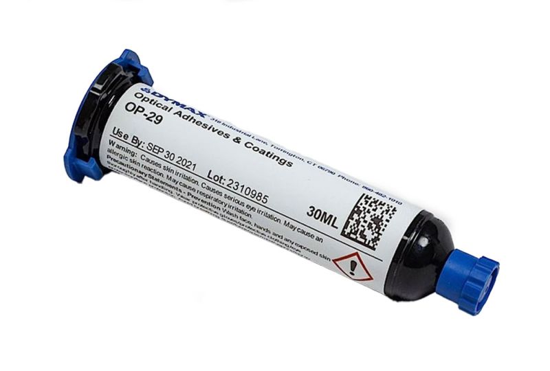 Dymax OP-29 UV Cure Optical Adhesive, 30ml Syringe