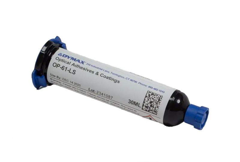 Dymax OP-61-LS Low-Shrink UV Cure Optical Adhesive, 30ml Syringe