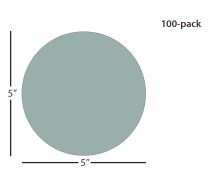 ÅngströmLap® Silicon Carbide Lapping Film Disc - 5 inch 30µm (micron)