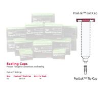Fishman PosiLok™ 5cc Barrel Sealing End Caps - 40/box
