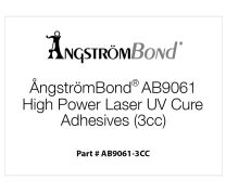 ÅngströmBond® AB9061 High Power Laser Adhesive, UV Cure (3cc Syringe)