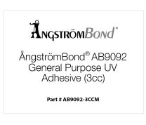 ÅngströmBond® AB9092 High Strength Optical Adhesive, UV Cure (3cc Syringe)