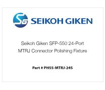 Accesorio de pulido para conector MTRJ Seikoh Giken SFP-550 de 24 puertos