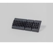 CMG 8/4/4 Position Fiber Clip 3mm Fiber, Adhesive Backed