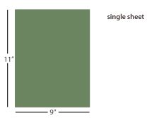 ÅngströmLap® Sequoia Diamond Lapping Film Sheet - 9 x 11 inch 30µm (micron)