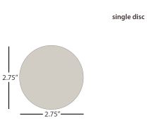 ÅngströmLap® Sequoia Diamond Lapping Film Disc - 2.75 inch 0.5µm (micron)