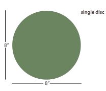 ÅngströmLap® Sequoia Diamond Lapping Film Disc - 8 inch 30µm (micron)