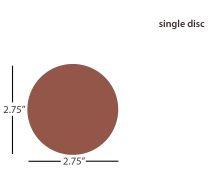 ÅngströmLap® Sequoia Diamond Lapping Film Disc - 2.75 inch 5µm (micron)