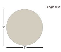ÅngströmLap® Sequoia Diamond Lapping Film Disc - 5 inch 2µm (micron)