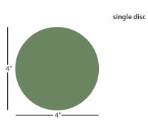 ÅngströmLap® Sequoia Diamond Lapping Film Disc - 4 inch 30µm (micron)