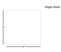 3M™ 863XW Final Polish Lapping Film Sheet - 6 x 6 inch