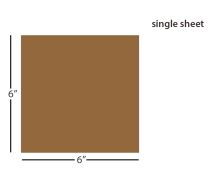 ÅngströmBrush® ABR70 Flock Pile Lapping Film Sheet - 6 x 6 inch