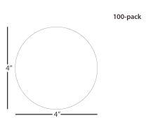 ÅngströmLap® Aluminum Oxide Lapping Film Disc - 4 inch 5µm (micron)