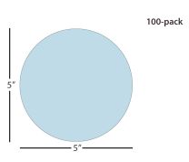 ÅngströmLap® Calcined Alumina Lapping Film Disc - 5 inch 0.3µm (micron)