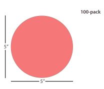 ÅngströmLap® Aluminum Oxide Lapping Film Disc - 5 inch 12µm (micron)