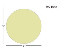 ÅngströmLap® Aluminum Oxide Lapping Film Disc - 5 inch 3µm (micron)