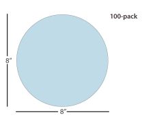 ÅngströmLap® Calcined Alumina Lapping Film Disc - 8 inch 0.3µm (micron)