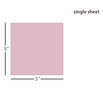 3M™ 261X Aluminum Oxide Lapping Film Sheet - 5 x 5 inch 3µm (micron)