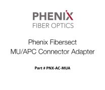 Phenix Fibersect MU/APC Adapter