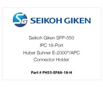 Seikoh Giken SFP-550 IPC 18-Port Huber Suhner E-2000®/APC Connector Holder
