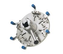 Domaille AbraSave® 'C' 12-Port Dual Cam-Lock Polishing Fixture (1 Hole Size)