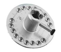 Domaille AbraSave® 'C' 18-Port 8° (degree) FC/APC Connector Polishing Fixture