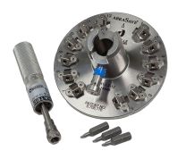 Domaille AbraSave® 'C' 12-Port MT Connector Polishing Fixture