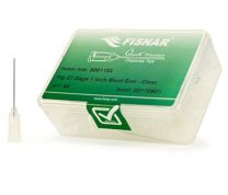 Fisnar QuantX™ 27 Gauge Stainless Steel Blunt End Dispensing Needle - 1 inch