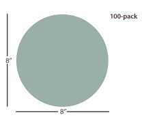 ÅngströmLap® Silicon Carbide Lapping Film Disc - 8 inch 30µm (micron)