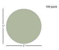 ÅngströmLap® Silicon Carbide Lapping Film Disc - 5 inch 5µm (micron)