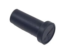 Amphenol Black T-Style Dust Cap with Slit for SMA Connector