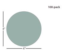 ÅngströmLap® Silicon Carbide Lapping Film Disc - 4 inch 30µm (micron)