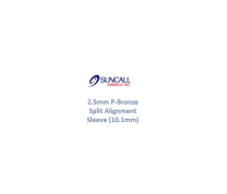 2.5mm P-Bronze Split Alignment Sleeve (10.1mm)