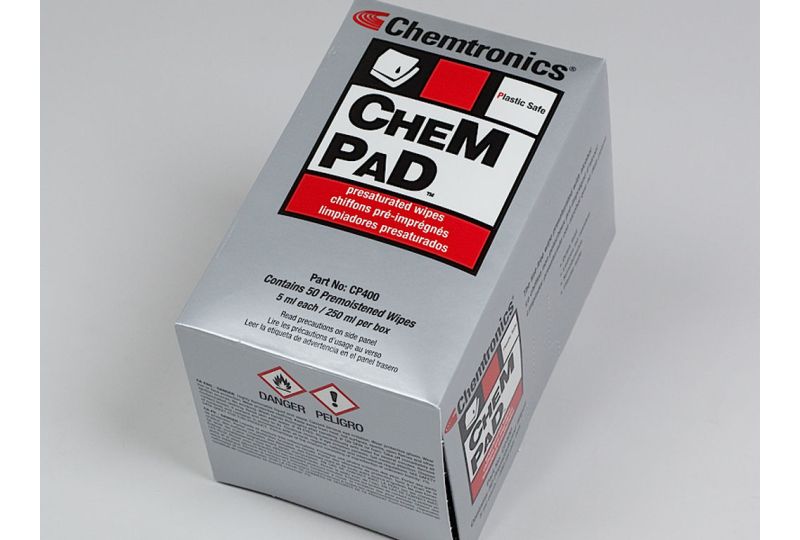 ITW Chemtronics Chempad Presaturated Wipes