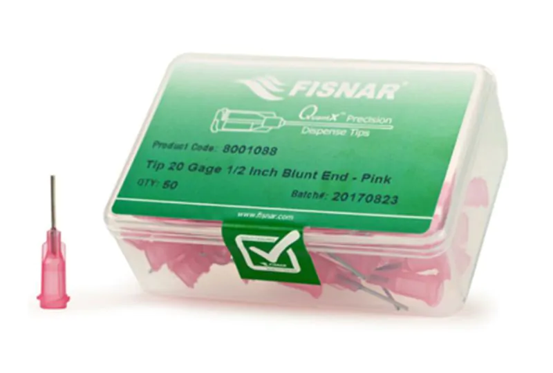 Fisnar QuantX™ 20 Gauge Blunt End Dispensing Tip - 0.5 inch