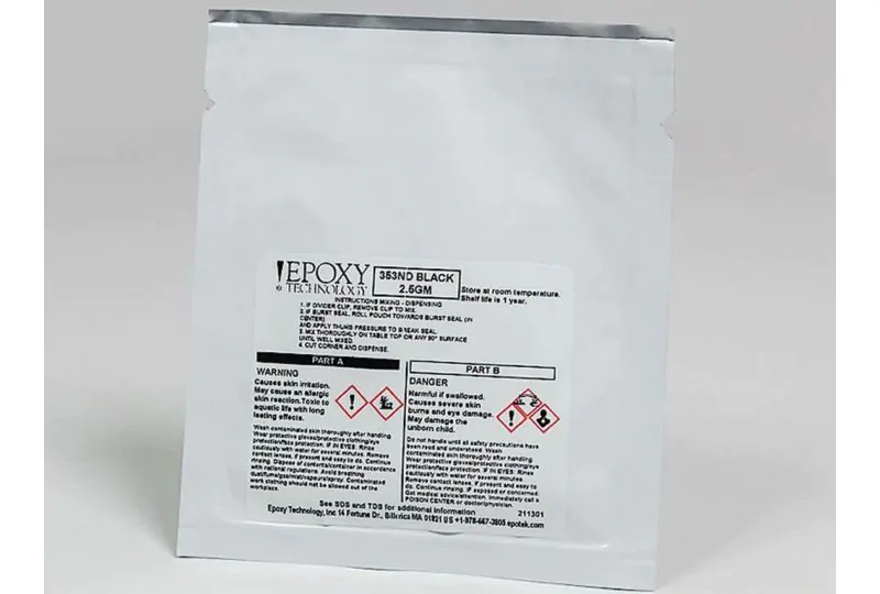 EPOTEK® 353ND High Temperature Black Epoxy, Heat Cure (2.5g)