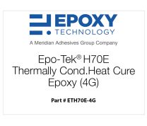 EPO-TEK® H70E Thermally Conductive & Electrically Insulating Epoxy, Heat Cure (4g)